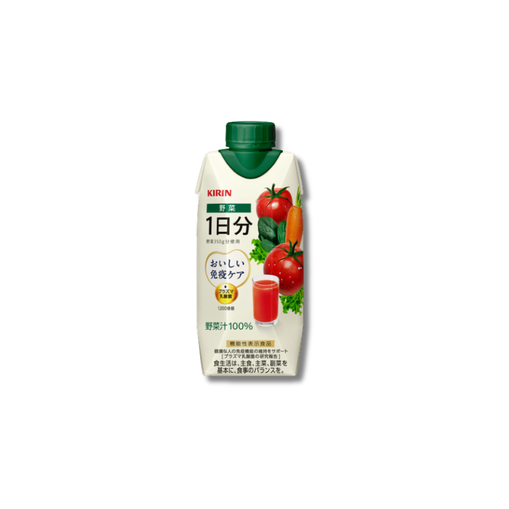 キリン おいしい免疫ケア 野菜 1日分 330ml LLプリズマ容器 12本入